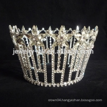 Newest!!Stylish A Level Crystal Beauty Pageant Tiara, jewelry tiara wedding, bridal crown with full crystal, princess crown